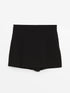 LC Waikiki Women's Waist Zipper Plain Skirt with Shorts